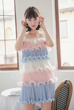 Multi-layer cake mini dress