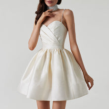 Elegant High Waist  Short Dress