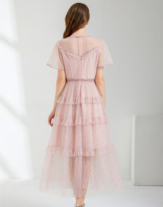 Elegant vintage style mdi A-Line Dress