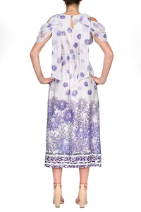TWO PEARS-Purple Floral Dress