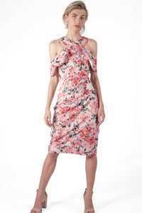 Rachel Roy Cold-Shoulder Fitted Dress Vicky and Lucas Rachel Roy Cold-Shoulder Fitted Dress Vicky and Lucas
