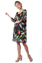 Bellambia-Multicolored Flowy Shift Dress