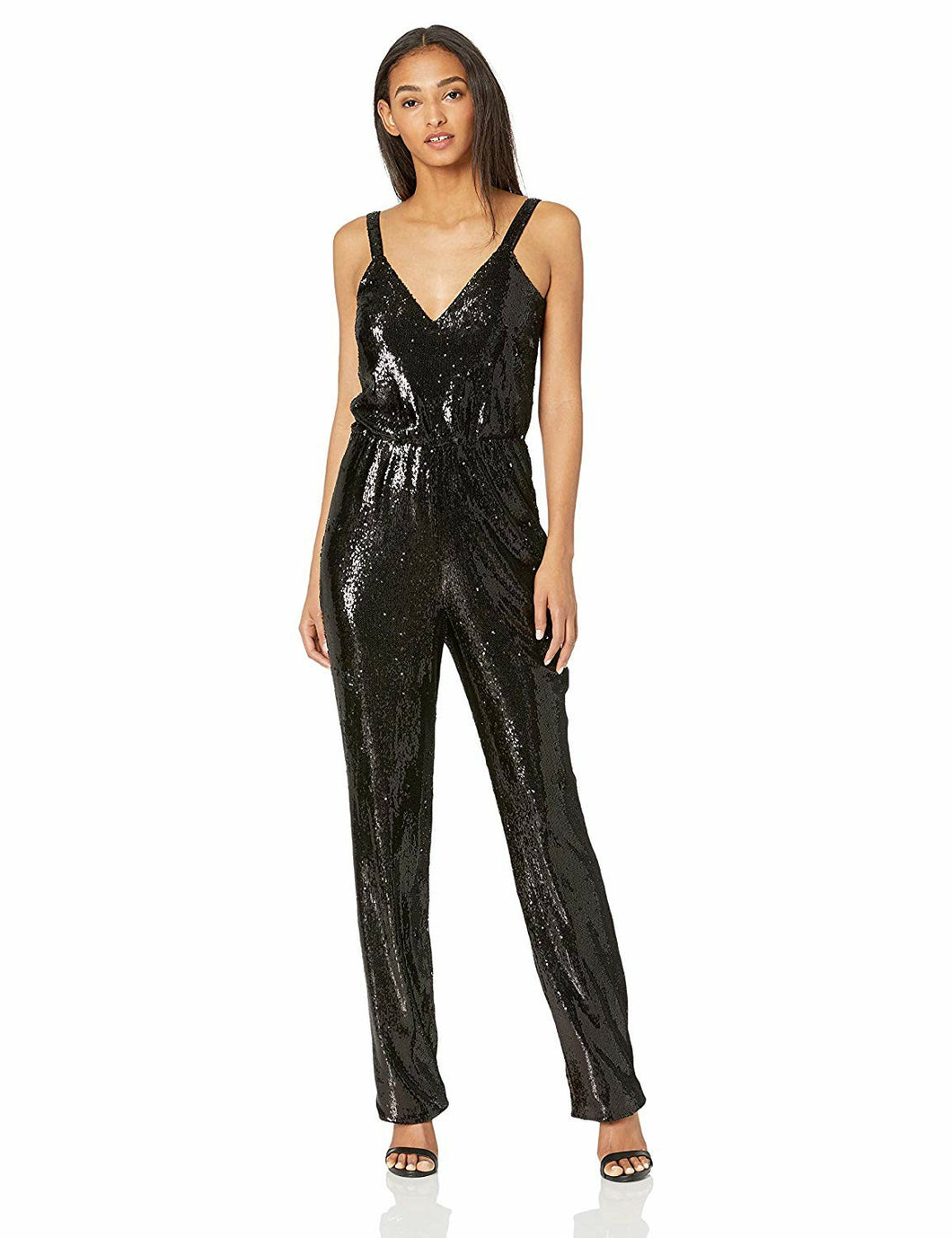 DRESS THE POPULATION-LEIGH JUMPSUIT
