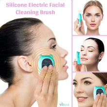 ViBelle Silicone Facial Cleansing Brush Gift Set-Green