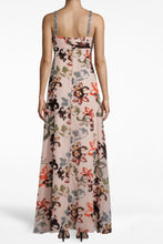 Nicole Miller - Autumn Dream Burnout High- Low Dress