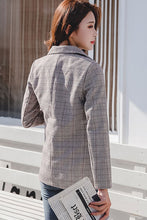 LONG SLEEVE LAPEL COLLAR BLAZER