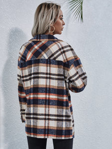 Long Sleeve Button Down Long Blouse