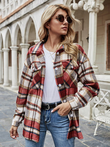 Long Sleeve Button Down Long Blouse