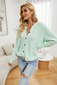 Button Down Reversible Sweater