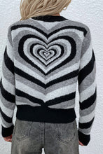 Sweetheart Pattern Sweater