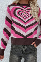Sweetheart Pattern Sweater