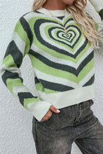 Sweetheart Pattern Sweater