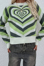 Sweetheart Pattern Sweater