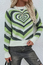 Sweetheart Pattern Sweater