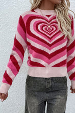 Sweetheart Pattern Sweater