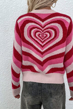 Sweetheart Pattern Sweater