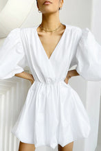 Puff A-line Dress