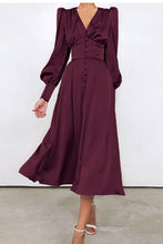Long Sleeve Empire Waist Fit&Flare Dress
