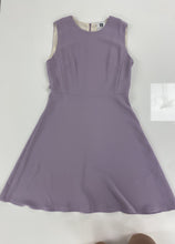 Sleeveless Purple Skater Dress