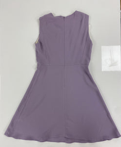 Sleeveless Purple Skater Dress