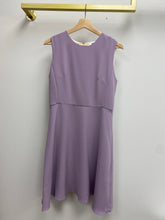 Sleeveless Purple Skater Dress