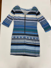 DVF 3/4 Sleeve Printed Silk Dress