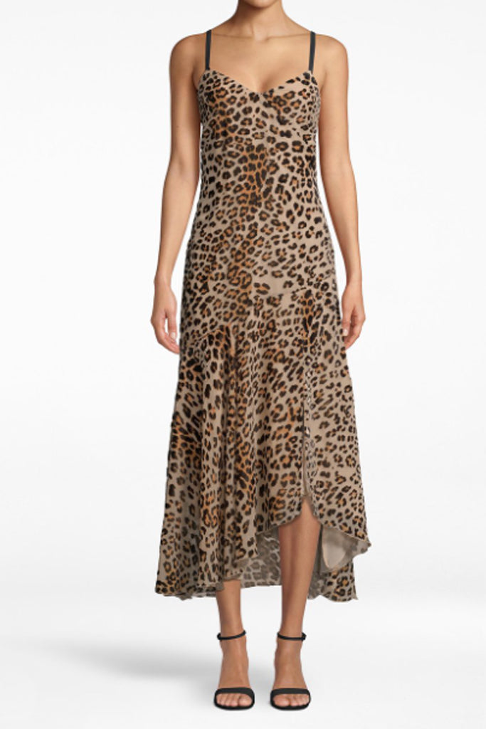 nicole miller brown dress Nicole Miller Collection Brown Halter Neck Belted Long Dress in size 2