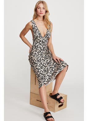 FREE PEOPLE-OH LA LA BIAS DRESS