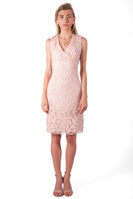ralph lauren pink lace dress Lauren Ralph Lauren Lace Sheath Dress, $179 | Nordstrom