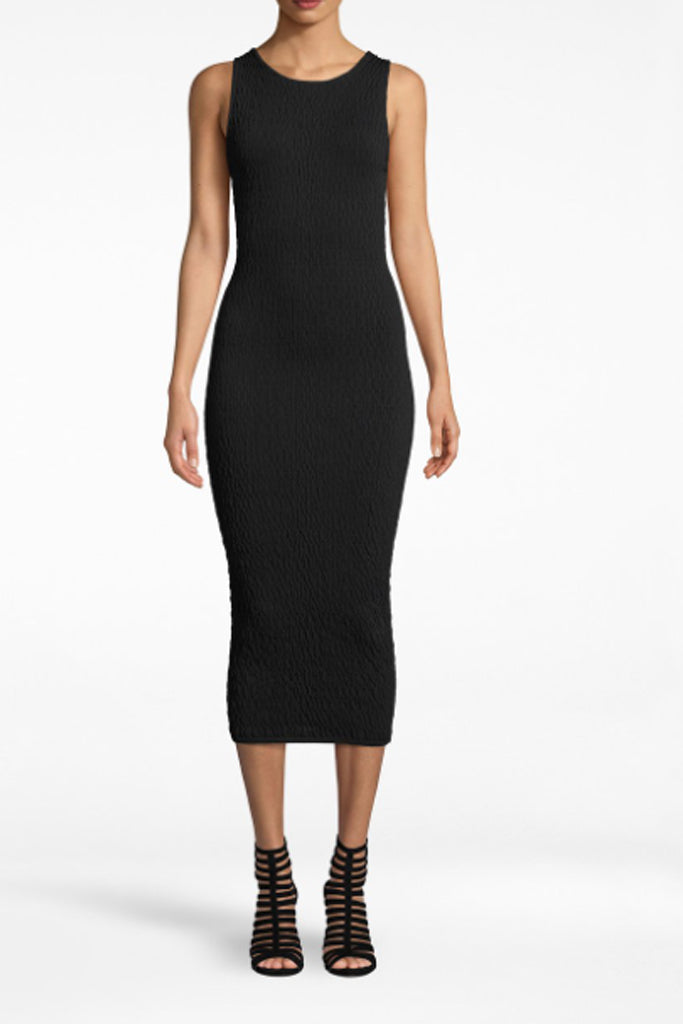 Nicole Miller- Smocked Knit Dress – Vicky and Lucas