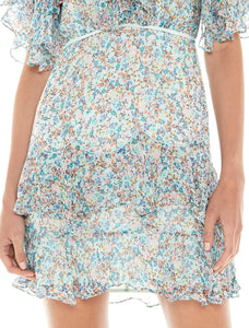 TALULAH-BOUQUET MINI DRESS