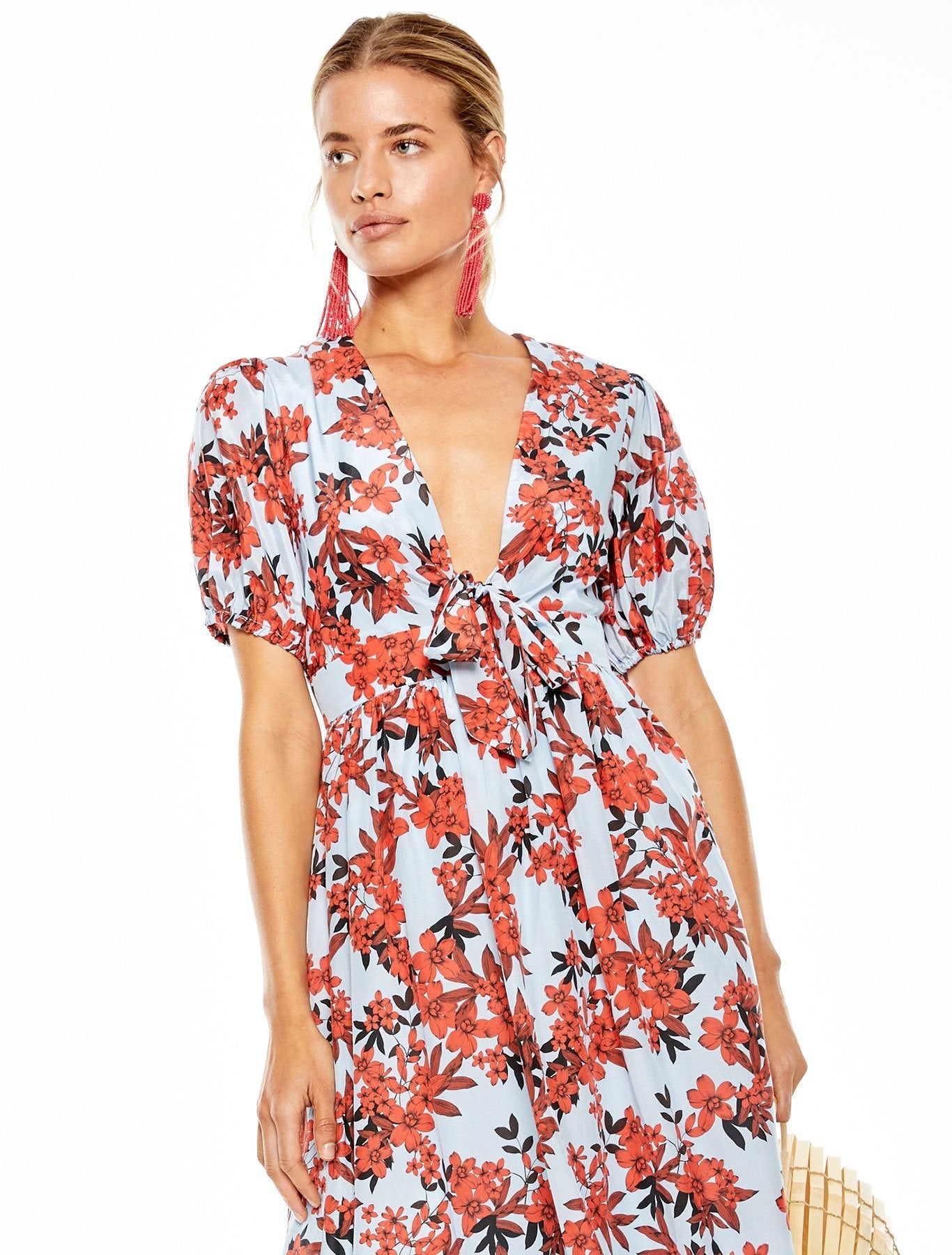 talulah midi dress Red Sea Midi Dress by La Maison Talulah