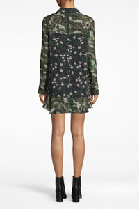 Nicole Miller - Tulip Camouflage Blazer Dress