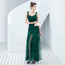 Fiona Back Low-cut Sequin Mermaid Formal Dress