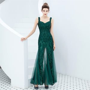 Fiona Back Low-cut Sequin Mermaid Formal Dress