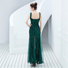 Fiona Back Low-cut Sequin Mermaid Formal Dress