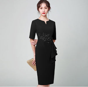 Wedding or annual meeting church elegant fit dresses