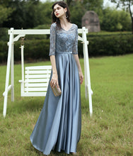 Lace gown dreamy women dress satin party dresses