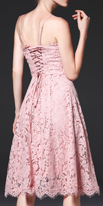 2pc cape lace Dress
