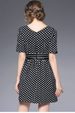 1/2 Sleeve Shirt A-line Dress