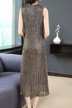 SLEEVELESS SEQUIN SHIFT DRESS - XL Clearance