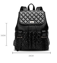 Lamb Leather Quilted Back Pack