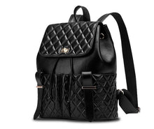Lamb Leather Quilted Back Pack