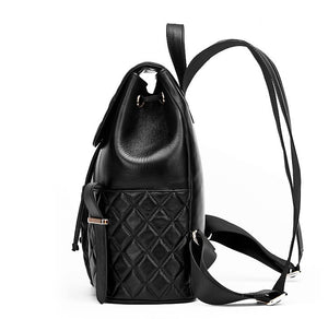 Lamb Leather Quilted Back Pack