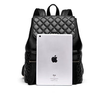 Lamb Leather Quilted Back Pack