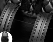 Lamb Leather Quilted Back Pack