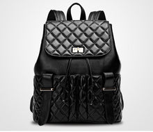 Lamb Leather Quilted Back Pack
