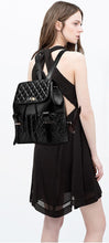 Lamb Leather Quilted Back Pack