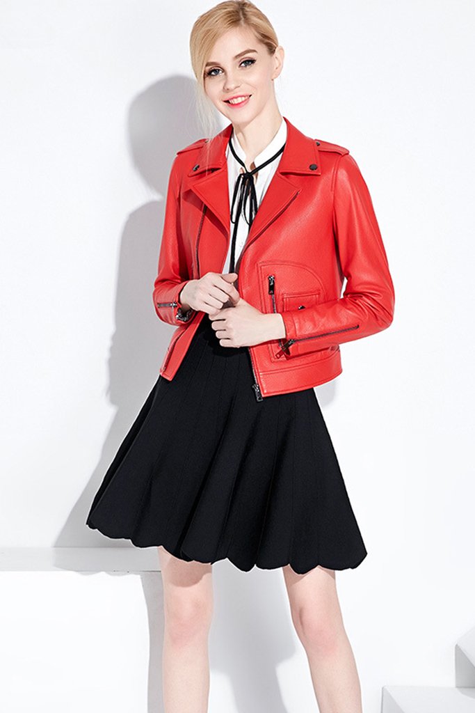 Sheepskin Leather Jacket